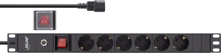Actual product image InLine 19" power strip