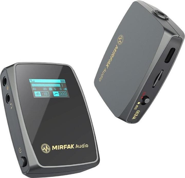 Productafbeelding Mirfak Audio WE10 compact draadloos microfoonsysteem