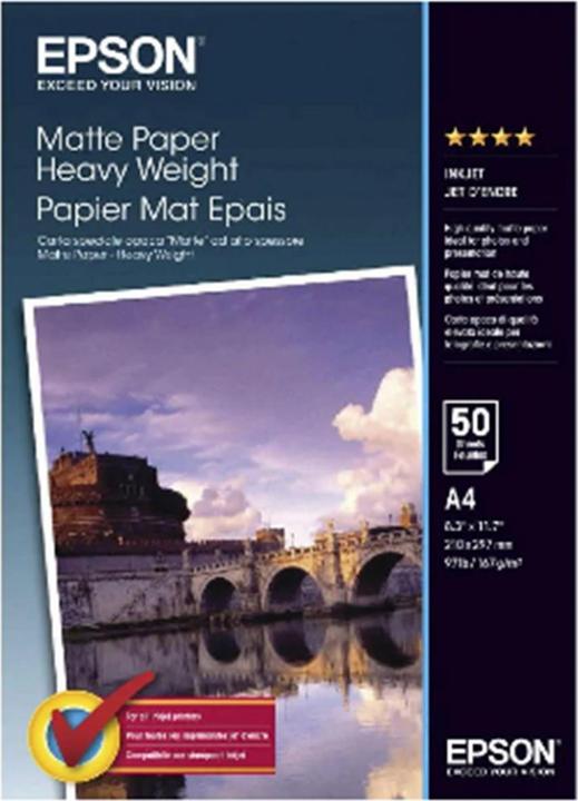Produktbild Epson Double-Sided Matte (178 g/m², A4, 50 Stk.)