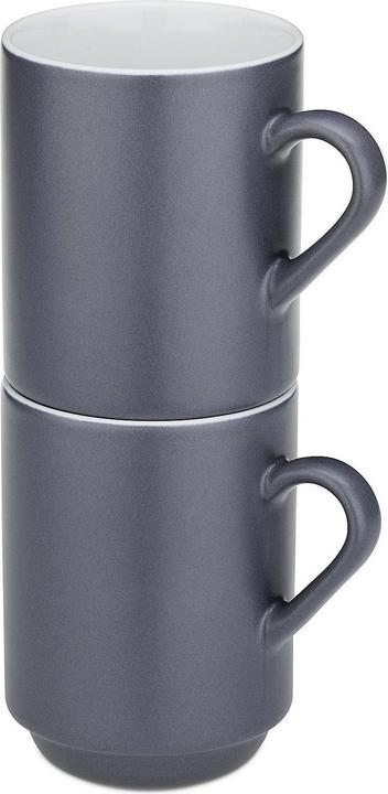 Actual product image Kela Cup Mattia grey (300 ml, 2x)