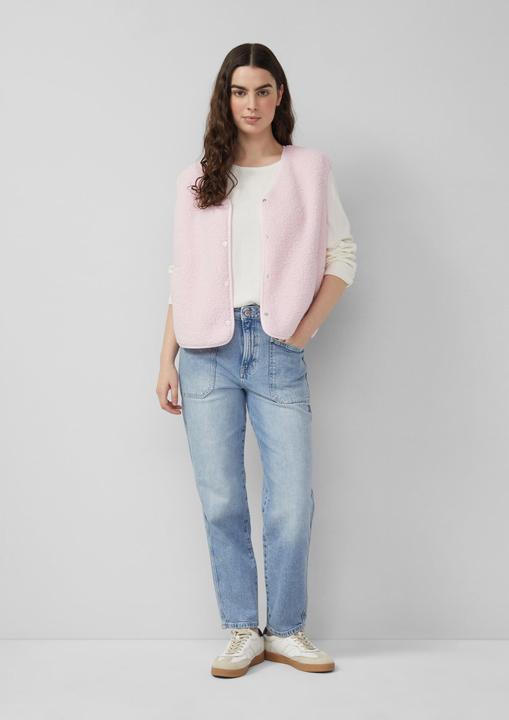 Produktbild s.Oliver Indoor-Weste Teddyweste mit Eingrifftaschen (44)