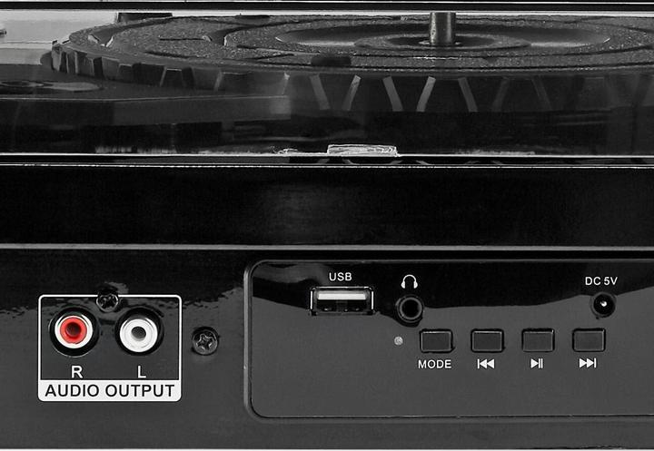 Immagine prodotto Nedis Giradischi, Altoparlanti 18W, Bluetooth, Porta di memoria USB (Manuale)