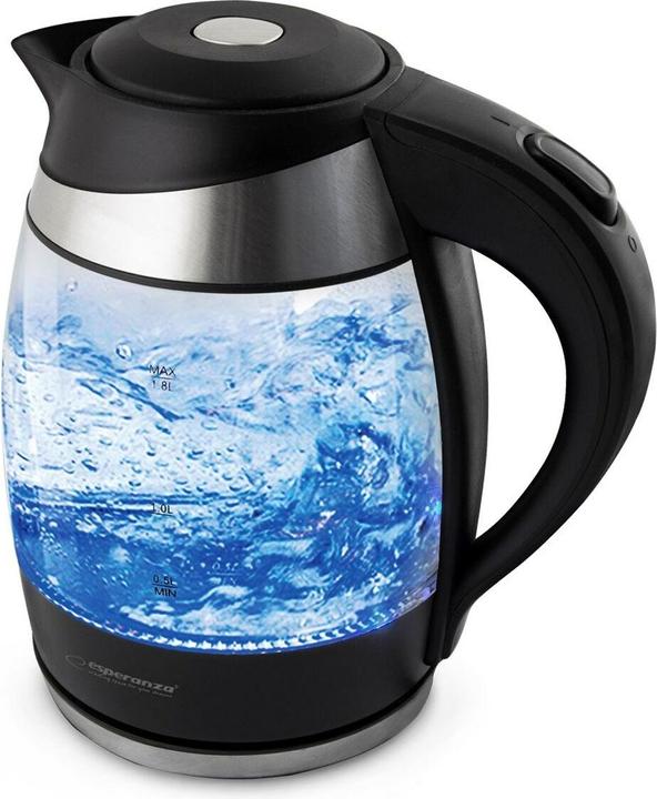 Produktbild Esperanza electric Gullfoss EKK009 (2200W 1.8l, transparent color) (1.80 l, EU-Stecker)