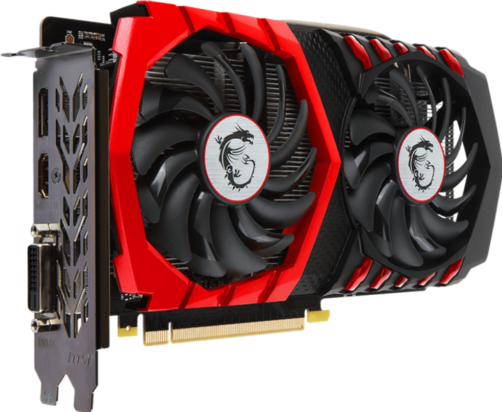 Image du produit MSI GeForce GTX 1050 Ti GAMING X (4 Go)