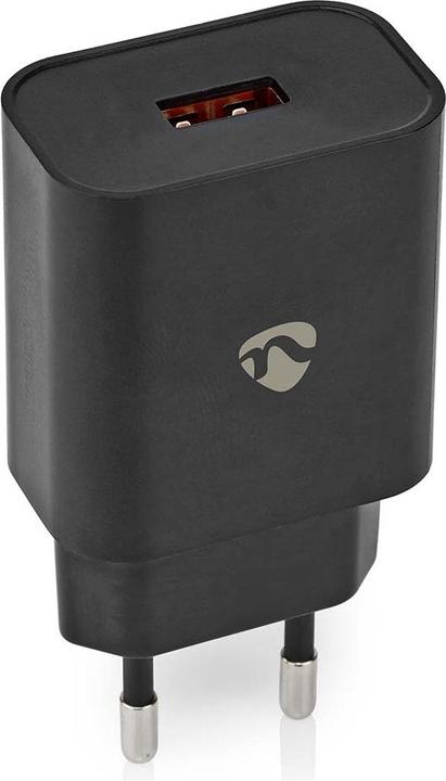 Image du produit Nedis Chargeur secteur 18 W 1.5 2.0 3.0 A - Nombre de sorties : 1, USB-A, Pas de câble fourni e (18 W)