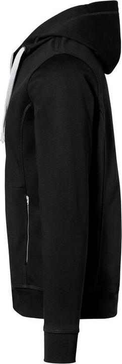 Actual product image Hakro Hooded Jacket Bonded black/silver, M (M)