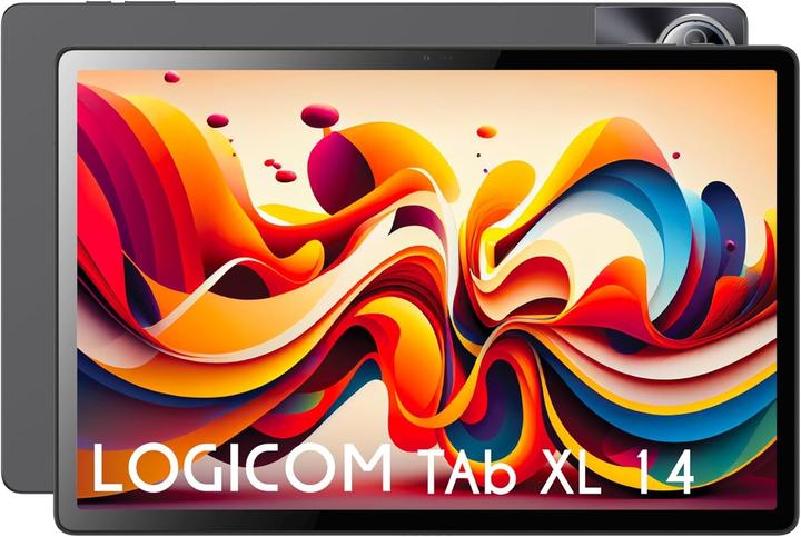 Produktbild Logicom Grosses 14-Zoll-IPS-Display, schneller Octa-Core-Prozessor, 128 GB Speicher, lange Akkulaufzeit (nur WLAN, 14.10", 128 GB, Mattschwarz)