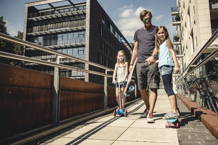 Productafbeelding Hudora Scooter blauw FlitzKids