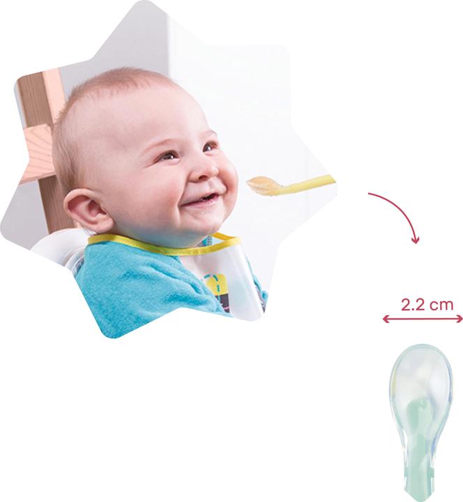 Actual product image Badabulle Silicone spoon
