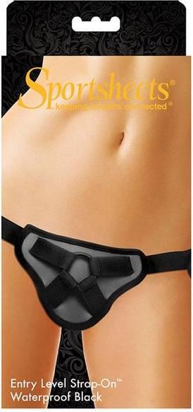 Produktbild Sportsheets Strap On Entry Level Harness Waterproof - Schwarz
