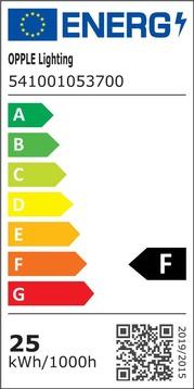 Energie-Label Opple LEDSpot3C-C-P 25W-4000-36D-WH (2400 lm)