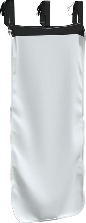 Actual product image vidaXL Curtains for loft bed with tunnel and tower White and