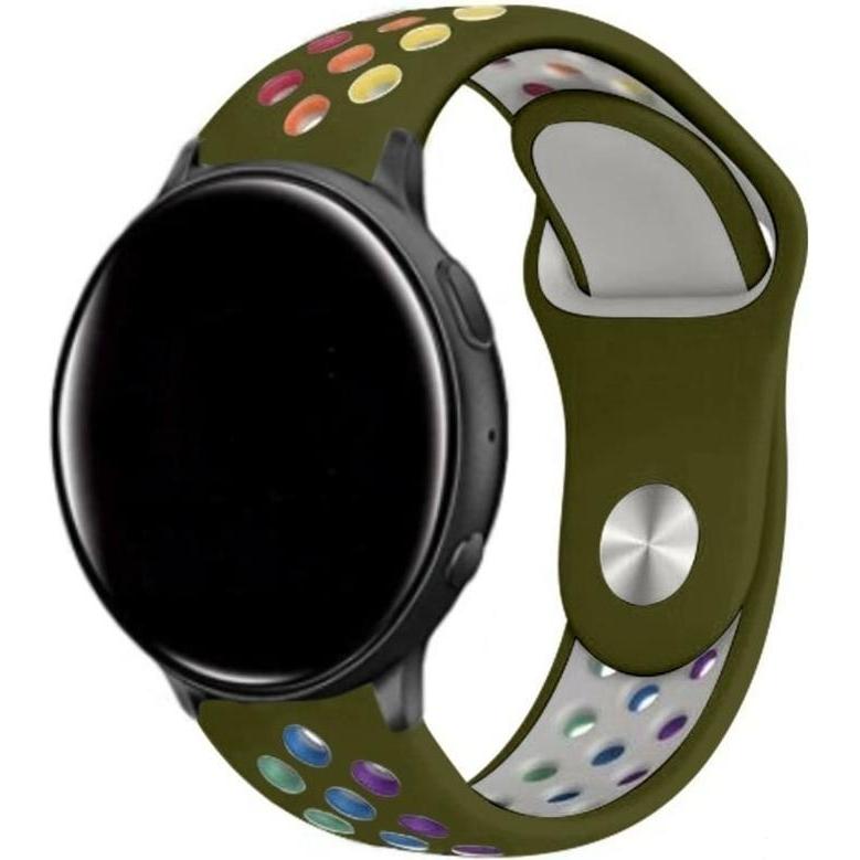 Strap-it Sportband (Silikon, Vivoactive 3), Uhrenarmband, Grün