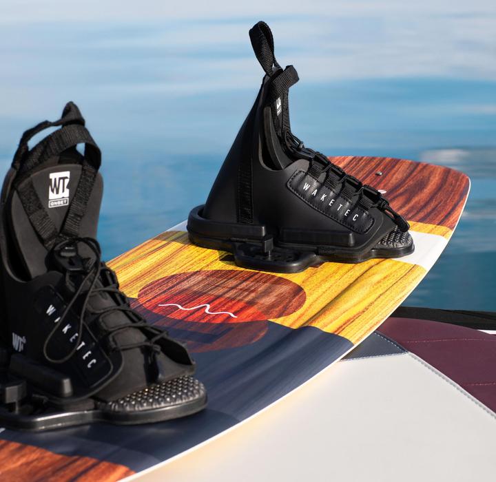 Actual product image Waketec Wakeboard Bindings OnSet blk (34, 35, 36, 37, 38)