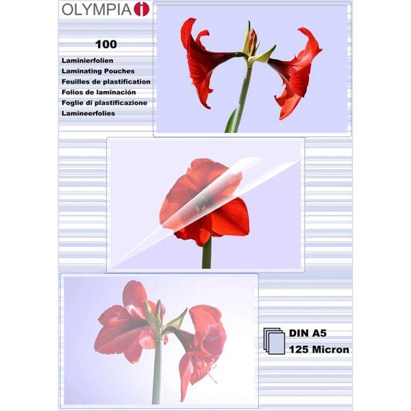 Actual product image Olympia Laminating foils (A5, 100 Piece, 125 µm)
