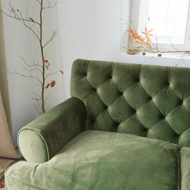 Actual product image Loberon Sofa Carme green