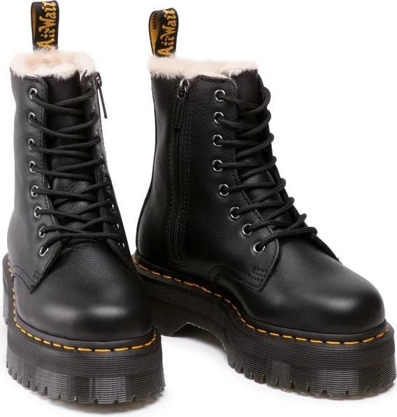 Actual product image Dr. Martens Jadon Fur Lined Plateau (38)