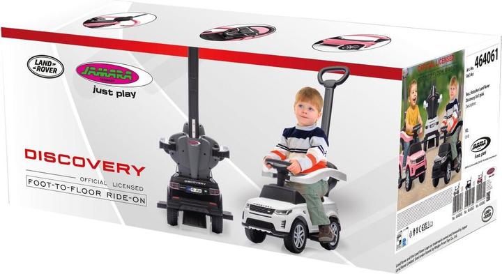Actual product image P!nk Rutscher Land Rover Discovery pink 3in1
