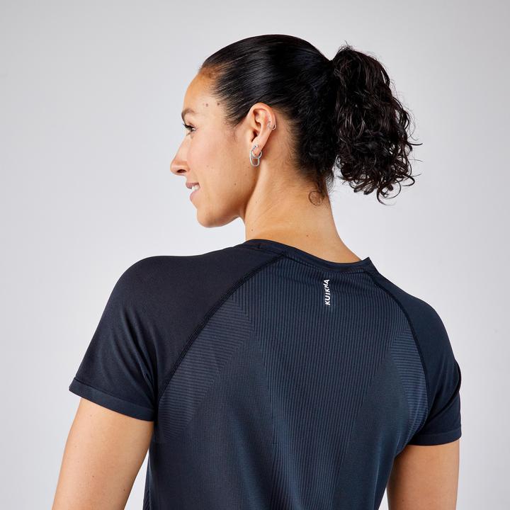 Produktbild Kuikma Damen Tennis T-Shirt - TTS Light F schwarz (S)