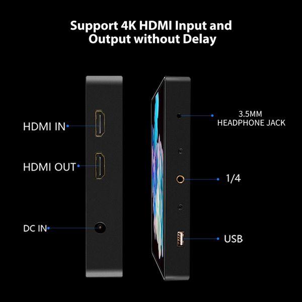 Actual product image Desview R7ii 17.78cm (7", Full HD)