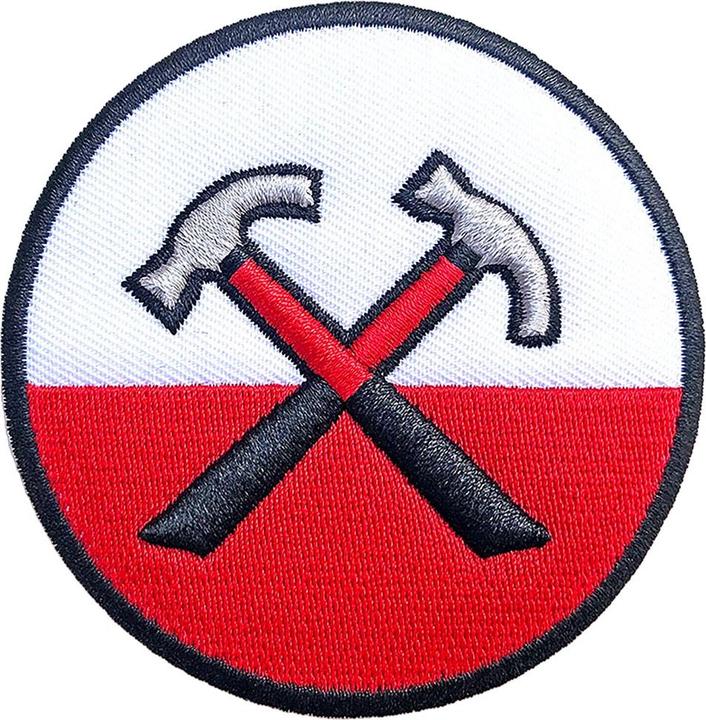 Image du produit Pink Floyd The Wall Hammers 3D Circle Iron On Patch