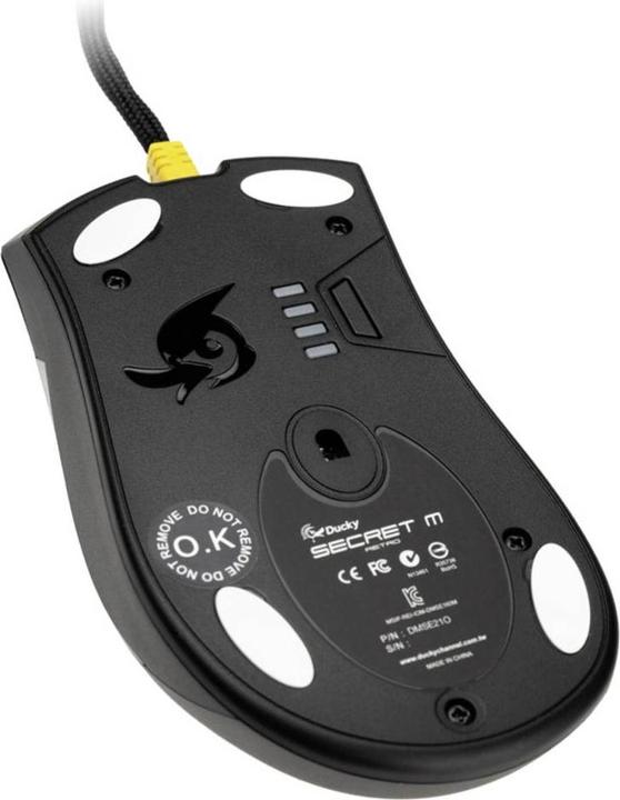Produktbild Ducky Secret M Retro Gaming Maus (Kabelgebunden)