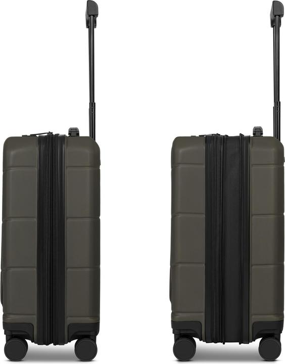 Actual product image Police 4 Rollen Kabinentrolley 55 cm Laptopfach mit Dehnfalte (42 l)