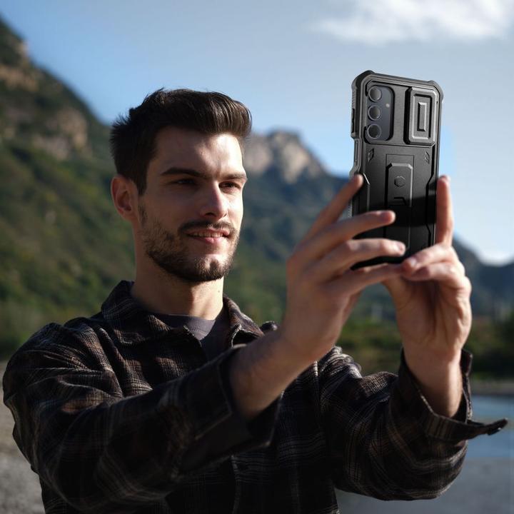 Image du produit Tech-Protect Kevlar Cam+ Case for Samsung Galaxy A16 4G / 5G - Black (Samsung Galaxy A16)