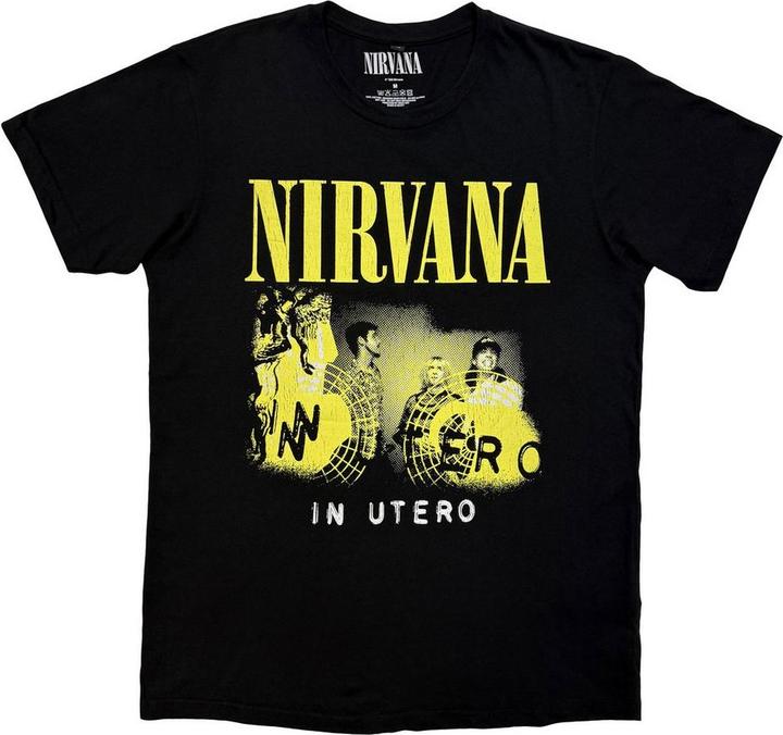Produktbild Nirvana In Utero TShirt KohlenSchwarz (M)
