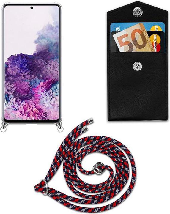 Produktbild Cadorabo TPU Handy Kette SILBER Cover