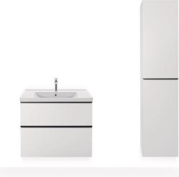 Produktbild Duravit Möbelwaschtisch D-NEO m ÜL m HLB 1 Hahnloch 800x480mm weiss (480 mm, 800 mm)