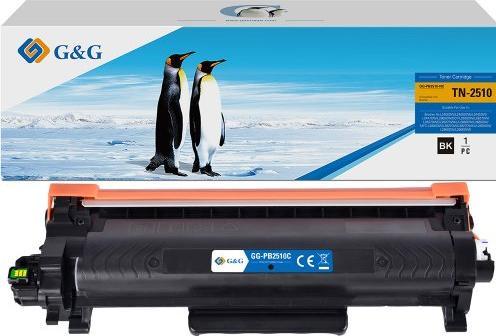 Produktbild G&G Toner kompatibel mit Brother TN2510XL (BK)