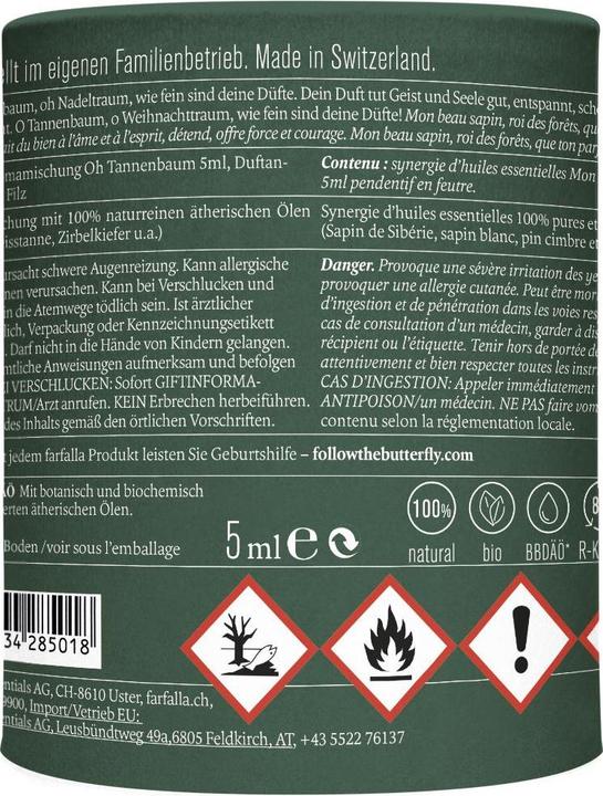 Produktbild Farfalla Geschenkset Oh Tannenbaum Ds