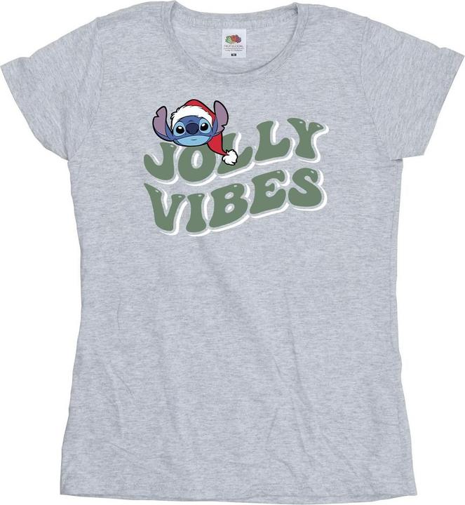 Image du produit Disney - T-shirt LILO & STITCH JOLLY CHILLING VIBES - Femme (M)