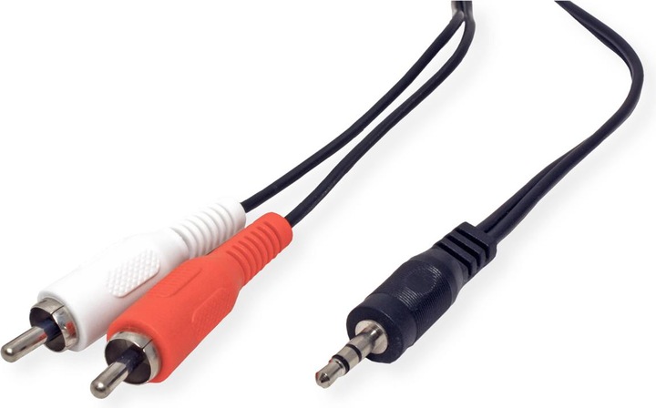 Immagine prodotto Value Jack stereo - 2x cinch (1.50 m, Connettore da 3,5 mm (AUX), Cinch)