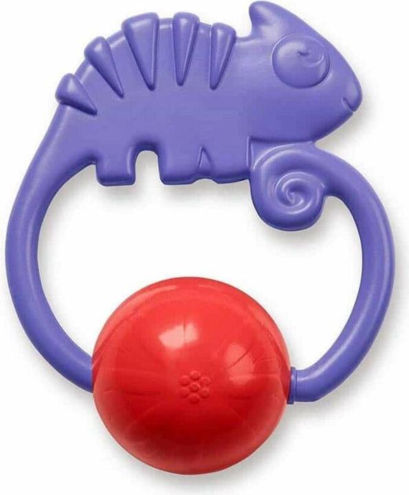 Fisher-Price Chamäleon rasselt mit Beissspielzeug 2-in-1 Unisex 3+ Monate