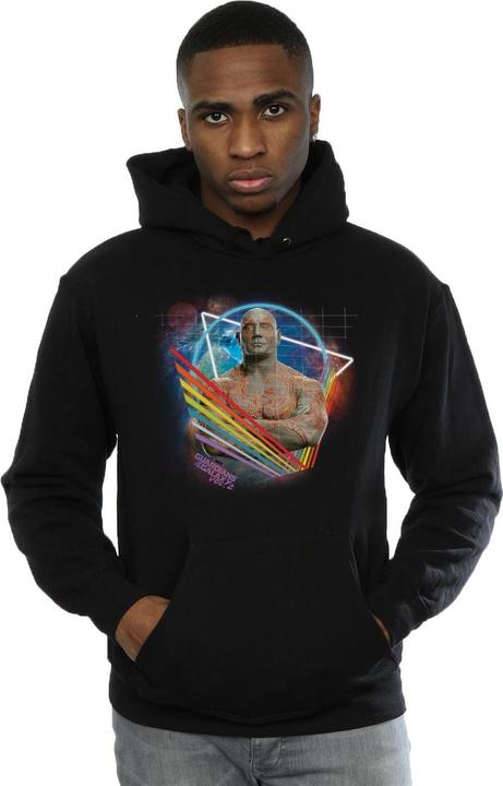 Image du produit - Sweat à capuche GUARDIANS OF THE GALAXY NEON DRAX - Homme (L)