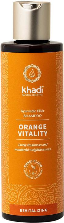 Immagine prodotto Khadi Elixir Shampoo Orange Vitality 200 ml (200 ml, Shampoo liquido)