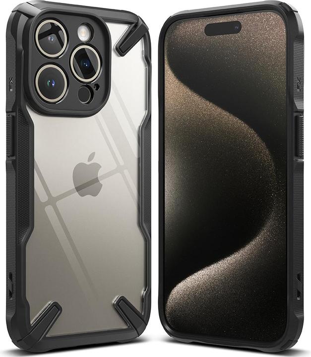 Actual product image Ringke Case for iPhone 15 Pro FUSION X BLACK (Apple iPhone 15 Pro)