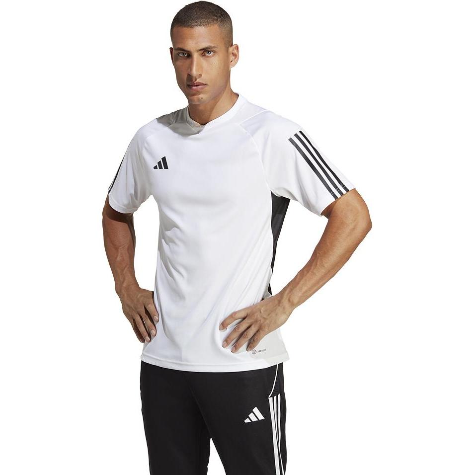 Thumbnail - adidas, Herren, Fussballtrikot, Tiro 23 Competition Trainingsshirt Herren (S), Weiss, S