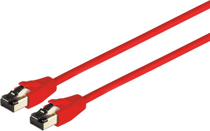 Produktbild Shiverpeaks S/CONN maximum connectivity Netzwerkkabel-Patchkabel cat. 8.1 F/FTP PIMF LSZH rot 1,0m (F/FTP, CAT8.1, 1 m)