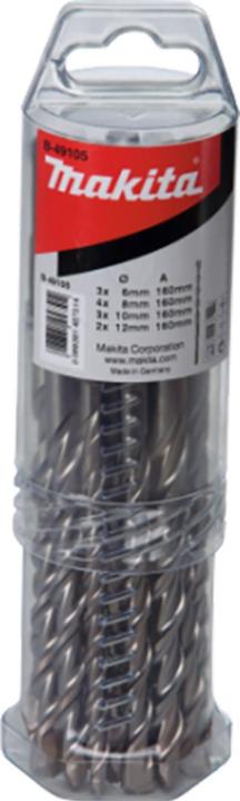 Produktbild Makita SDS-VPLUS-Bohrer-Set Nr4 12tlg (12,0 mm, 6,0, 8,0)