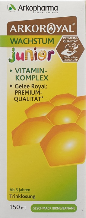 Produktbild Arkopharma Arkoroyal Junior Sirup Wachstum (1 Stück, Flüssigkeit, 232 g)