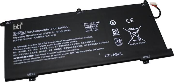 Image du produit Origin Storage Batterie De Remplacement 3 Cellules Pour Hp Chromebook 15-De Series Hp X3 (3 cellules)