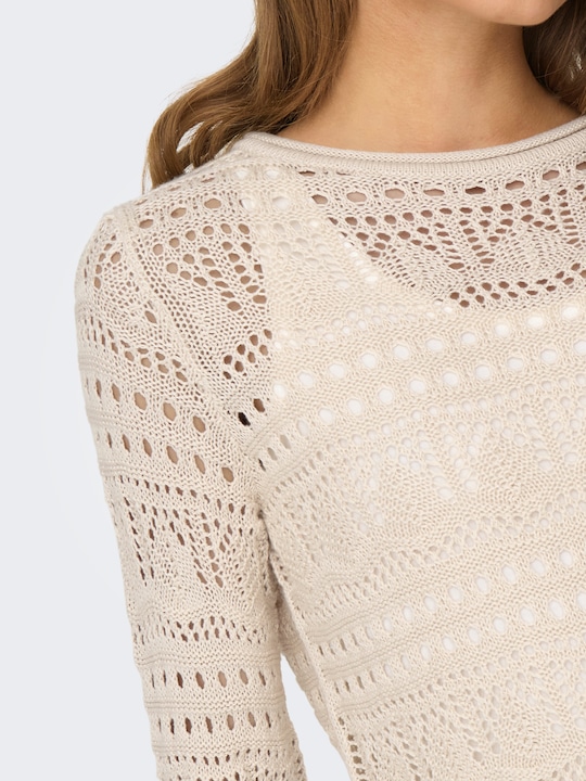 Produktbild JdY U-Boot Ausschnitt Pullover Strickpullover (M)