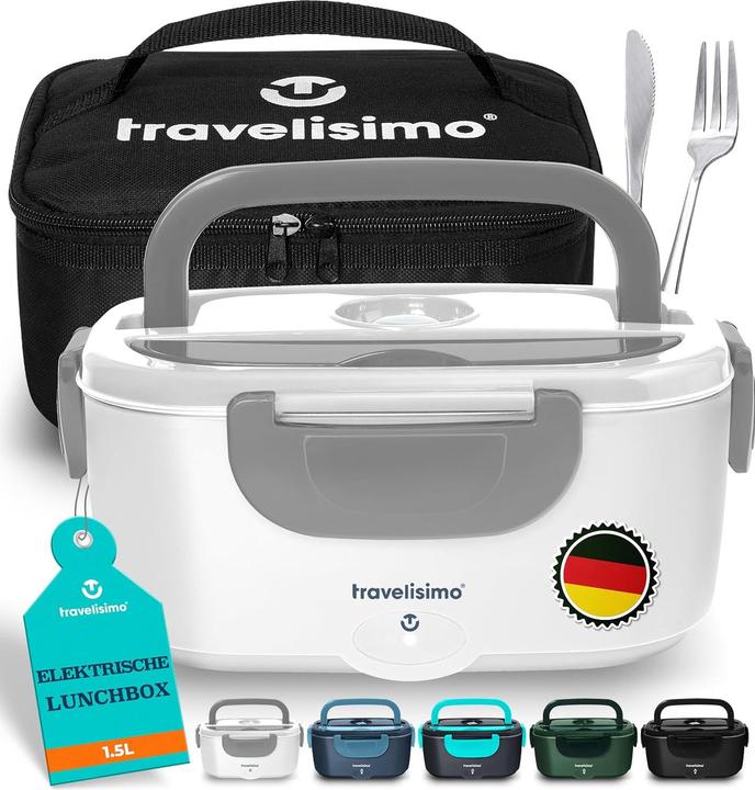 Actual product image Travelisimo Electric 3-in-1 lunchbox