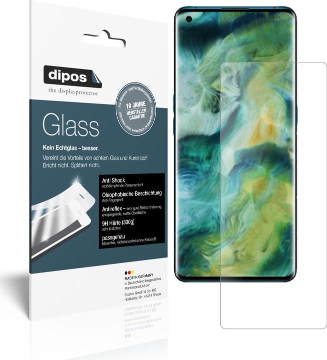 Pellicola Protettiva Antiriflesso Dipos Per Oppo Realme X2 - Opaca, Anti-impronta, Made In Germany - 3