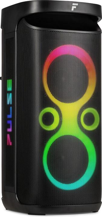 Fenton Bluetooth Speaker Pulse130 Schwarz (12 h, Akkubetrieb, Netzbetrieb)