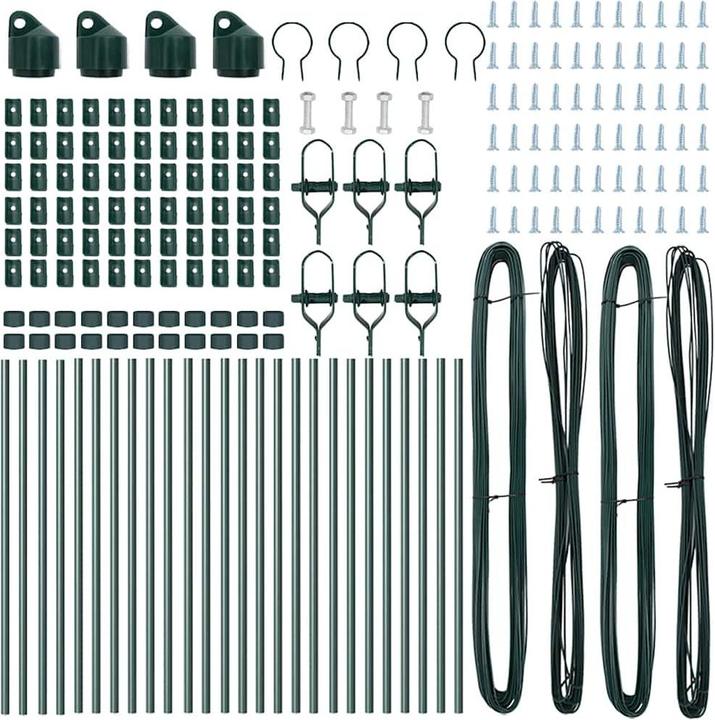 Actual product image vidaXL Zaunpfosten