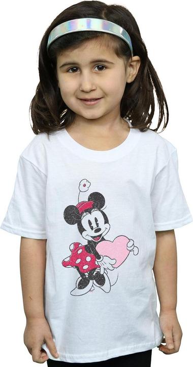 Produktbild Disney Minnie Mouse Love Heart TShirt Mädchen (140, 146)
